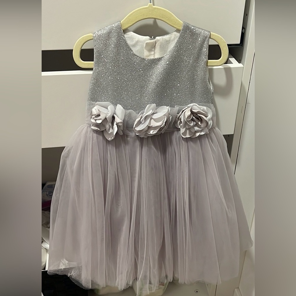 Tulleen Toddler Girl Sparkle & Tulle Dressy Dress size 2